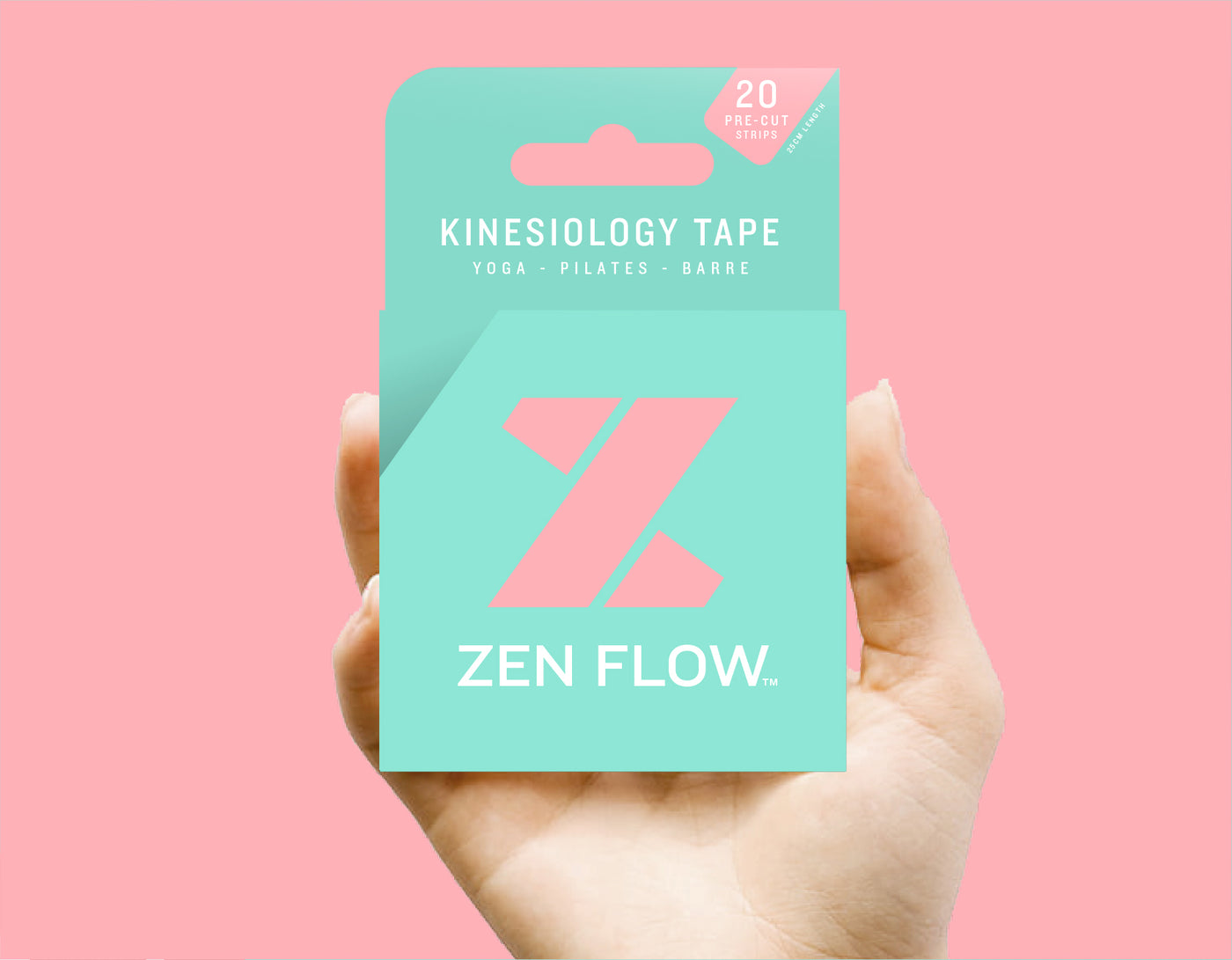 KT Tape by Zen Flow - Pre Cut - 20 Strips